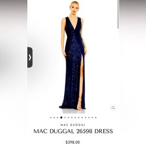 NWT Mac duggal gown